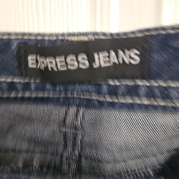 Express Women's Blue Jeans - Picture 3 of 6